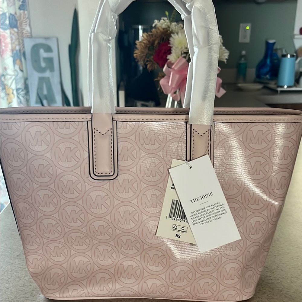Michael Kors Pink Tote Bag